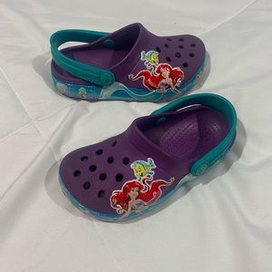 The little mermaid crocs